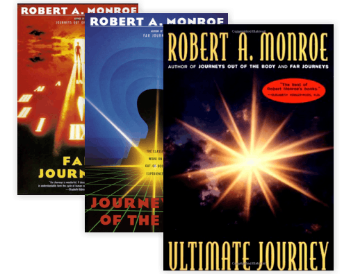 Book covers of Robert A. Monroe